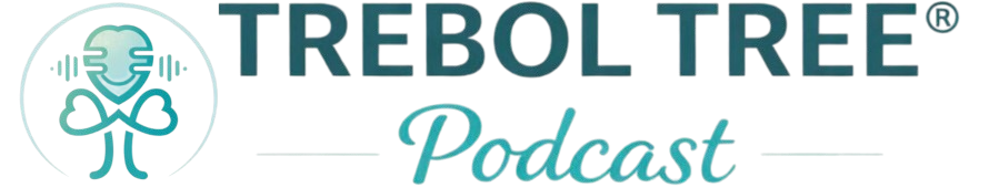 Logotipo Trebol Tree Podcast